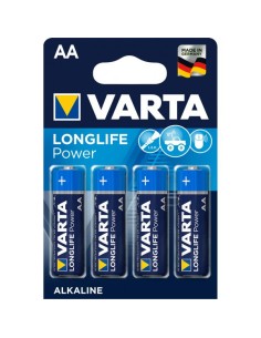 Blister 4 Batterie 1.5V Longlife Power Alcalina Stilo AA