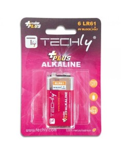 Blister 1 Batteria Power Plus Alcalina 6LR61 9V