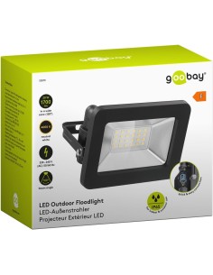 Faretto LED da Esterno IP65 20W Nero 2