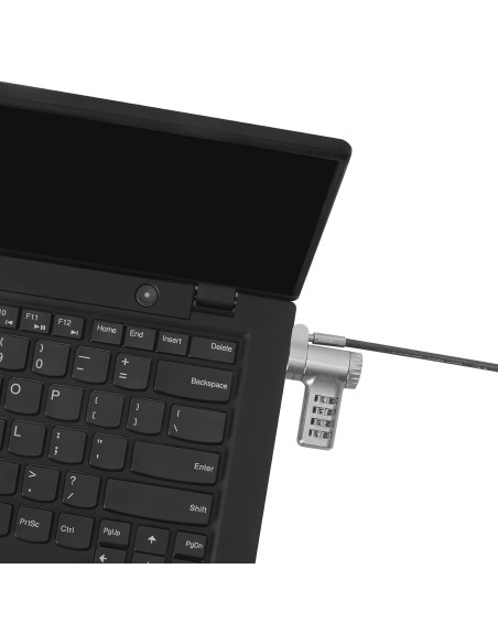 Lucchetto con Sistema di Sicurezza Universale a Combinazione per Notebook