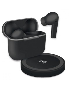 Cuffie Auricolari TWS Jive con Custodia di Ricarica USB-C™ e Pad Caricatore a Induzione Nero