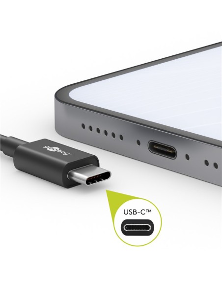 Cavo USB A Maschio 2.0 / USB-C Maschio 0,5m Bianco