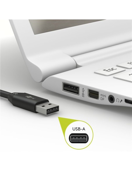 Cavo USB A Maschio 2.0 / USB-C Maschio 0,5m Bianco