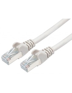 Cavo di rete Patch in rame Cat. 6A Bianco SFTP LSZH 0,5m