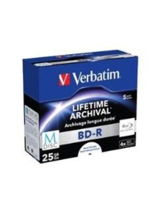 M-DISC BD-R -25GB- 4X CF.5PZ.PRINT.