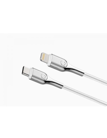 LIGHTNING TO USB-C CABLE 1MT - WH