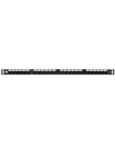 PANN.0.5U CON 24 RJ45U CAT.6 NERO