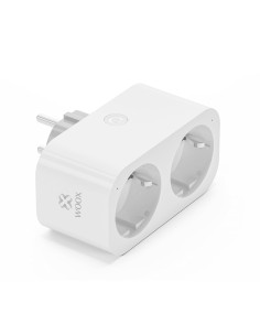 Presa Intelligente 2xSchuko IP20 Controllo Vocale Alexa, R6153