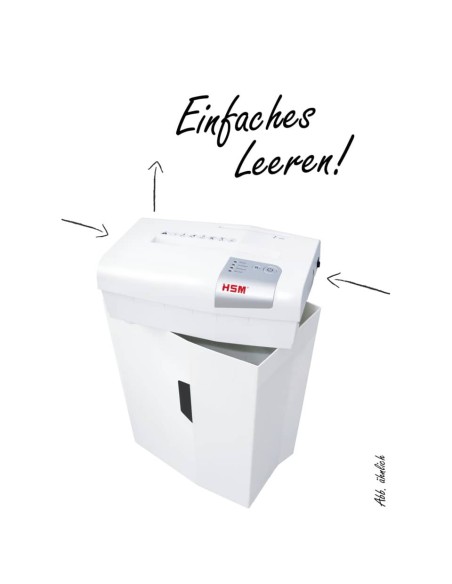 Distruggidocumenti uso moderato HSM Shredstar X6 pro - P-5 - 20 L - taglio a microframmenti 2x15mm - 1046111