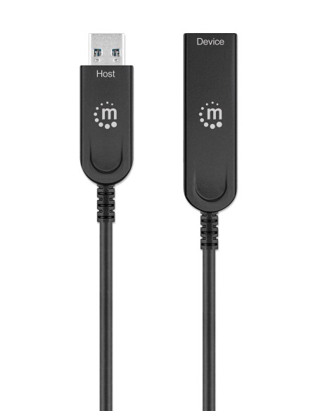 Cavo Ottico Attivo USB 3.2 Gen 2 SuperSpeed+ Active Optical Cable USB A M/F 50 metri
