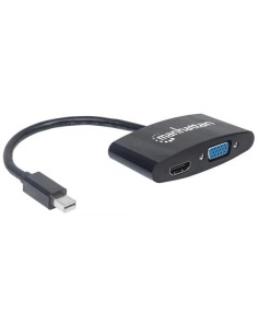 Adattatore Mini DisplayPort 2-in-1 4K HDMI VGA 2