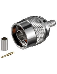 Connettore a Crimpare N Maschio per Cavo RG58