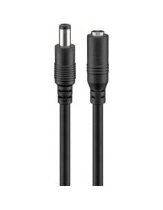 Cavo Prolunga di Alimentazione DC 2.1 mm 3 metri Nero