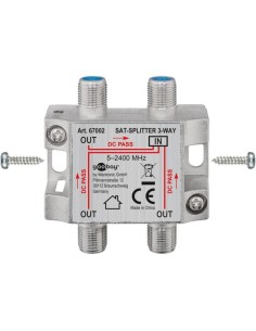 Splitter 3 vie per satellite 100 db, 1750 Mhz 2