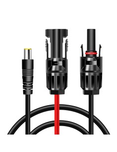 Cavo Adattatore Pannello Solare DC7909/M a 2x MC4/MF Rame Nero/Rosso 1,8m 2