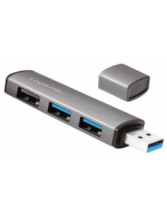 Hub USB 3.2 Gen2 3 Porte tipo A compatto