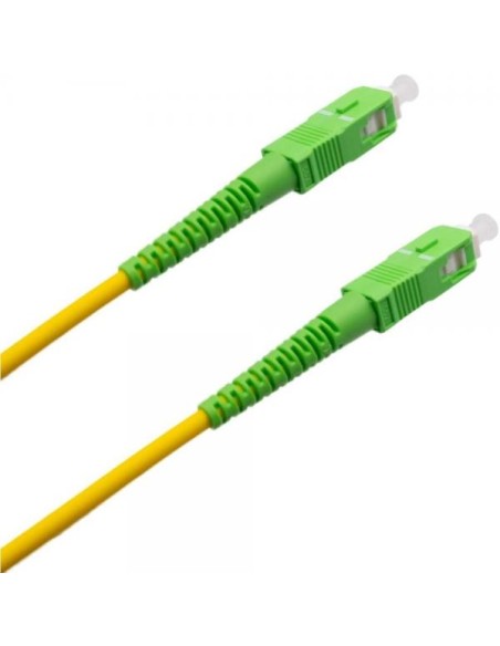Cavo Fibra Ottica Monomodale OS2 SC/APC a SC/APC 9/125 G657.A2 15m
