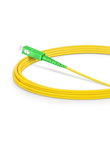 Cavo Fibra Ottica Monomodale OS2 SC/APC a SC/APC 9/125 G657.A2 15m