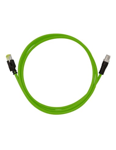 Cavo di Rete Industriale M12 RJ45 Cat. 6A SFTP PUR 1,5m