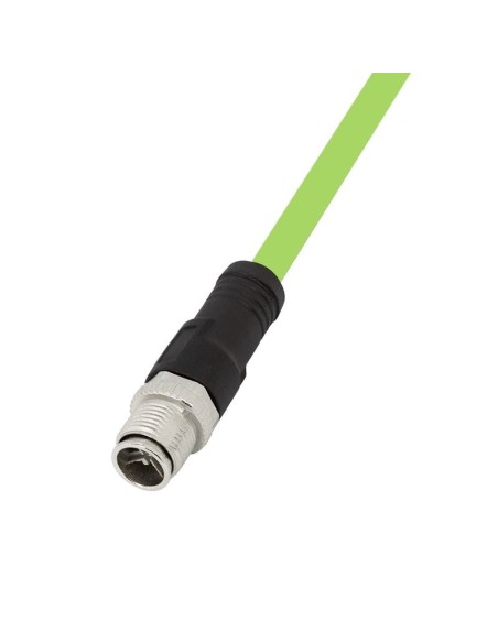 Cavo di Rete Industriale M12 RJ45 Cat. 6A SFTP PUR 1,5m