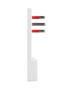 Spina Italiana Ultrapiatta 2P+T 16A Bianco 2
