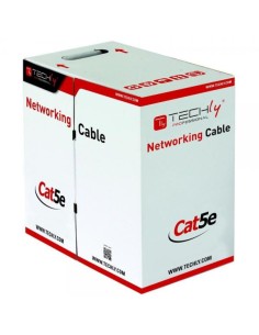Matassa U/UTP, 4 coppie, Cavo Cat.5E Rame 305m Rigido Grigio