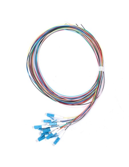 Cassetta di Giunzione Attrezzata con 12 Pigtail Fibra Monomodale OS2 LC/APC 9/125 2m