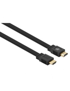 Cavo HDMI High Speed With Ethernet Piatto 10m nero 2