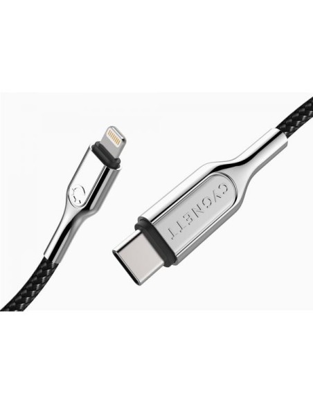LIGHTNING TO USB-C CABLE 1MT - BK