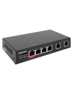 Fast Ethernet Switch a 6 porte con 4 porte PoE (1 x High-Power PoE) 2