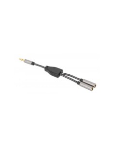 Cavo Adattatore Sdoppiatore Audio per Cuffie Stereo AUX 15 cm 2