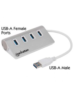 Hub USB3.2 4 porte Silver 2