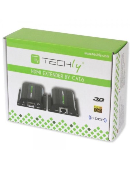 Extender HDMI Full HD 3D IR su cavo Cat.5E/6/6A/7 60m Autoregolato