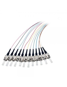 Set 12 Pigtail Fibra Ottica Multimodale OM3 ST 50/125 2 m