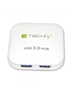 Hub USB 3.2 Super Speed 4 Porte Bianco