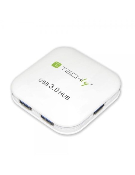 Hub USB 3.2 Super Speed 4 Porte Bianco