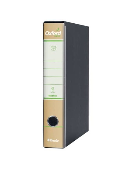 Registratore Oxford Green con custodia 23x30 cm - formato commerciale