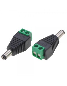 Adattatore Alimentazione Plug DC 5.5x2.1mm Maschio Terminal Block 2 pin
