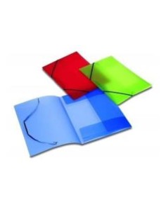 CARTELLA 3 LEMBI C/ELAST BLU TRS