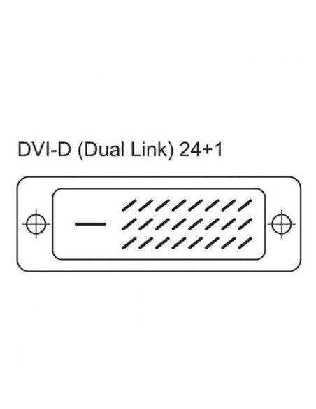 Cavo Monitor DVI Digitale M/M Dual Link 5 m (DVI-D)