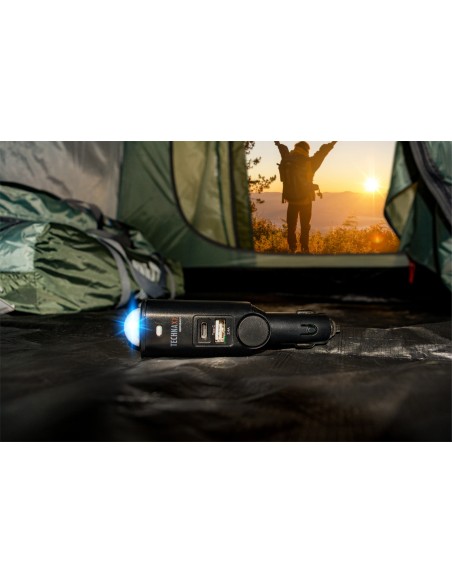 Allarme Auto Universale con Porta USB-C™ e USB-A per Presa Accendisigari Pro TX-168