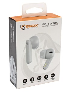 Auricolari Bluetooth v5.1 con Custodia di Ricarica Bianco 2