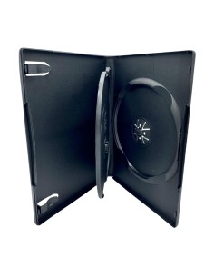 Custodia Tripla DVD con Vassoio Oscillante Box Nero