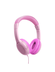 WIRED HEADPHONE + STICKER PINK
