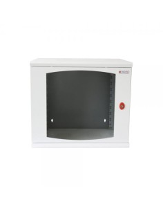 Armadio Rack 19'' a muro 10 unità sezione unica prof. 600mm Bianco 2