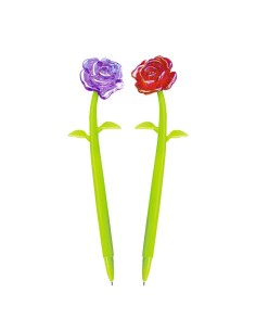 Espositore 36 penne a sfera Lebez Glass Rose inchiostro blu 81884 2