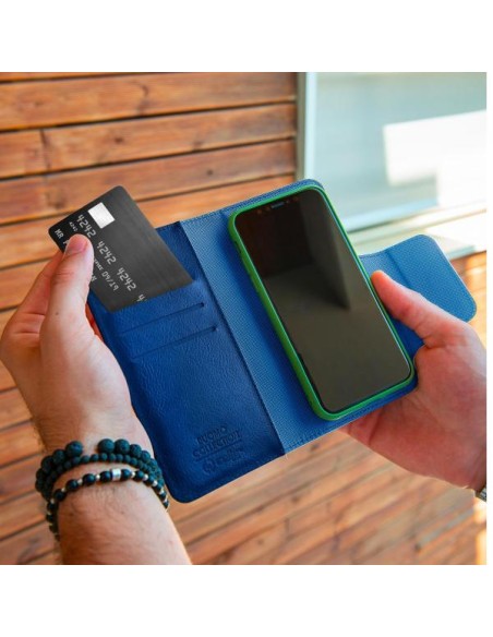 DUOMO WALLET CASE UP TO 6.5 BLUE
