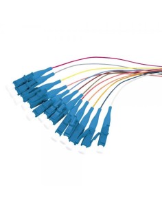 Set 12 Pigtail Fibra Ottica Monomodale OS2 LC 9/125 2 m