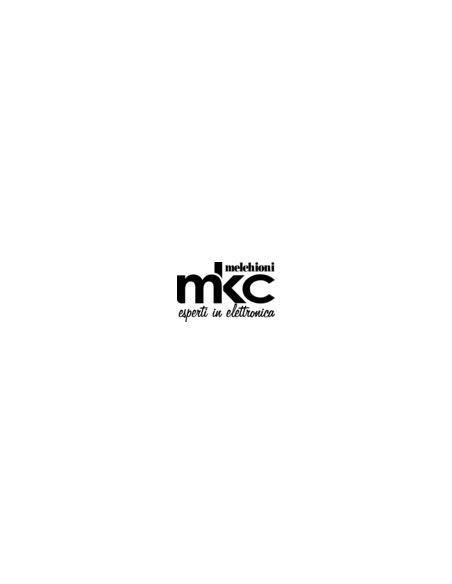 Adattatore di rete triplo e presa Schuko bianco MKC con 2 prese 10A 492518070