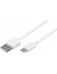 Cavo USB A Maschio 2.0 / USB-C Maschio 3 metri Bianco